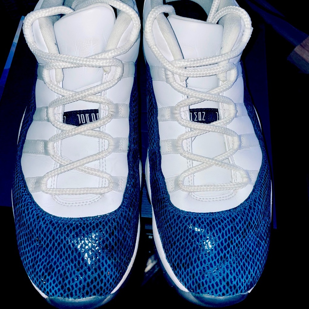 Jordan 11 Retro Low Snake Navy size 10.5